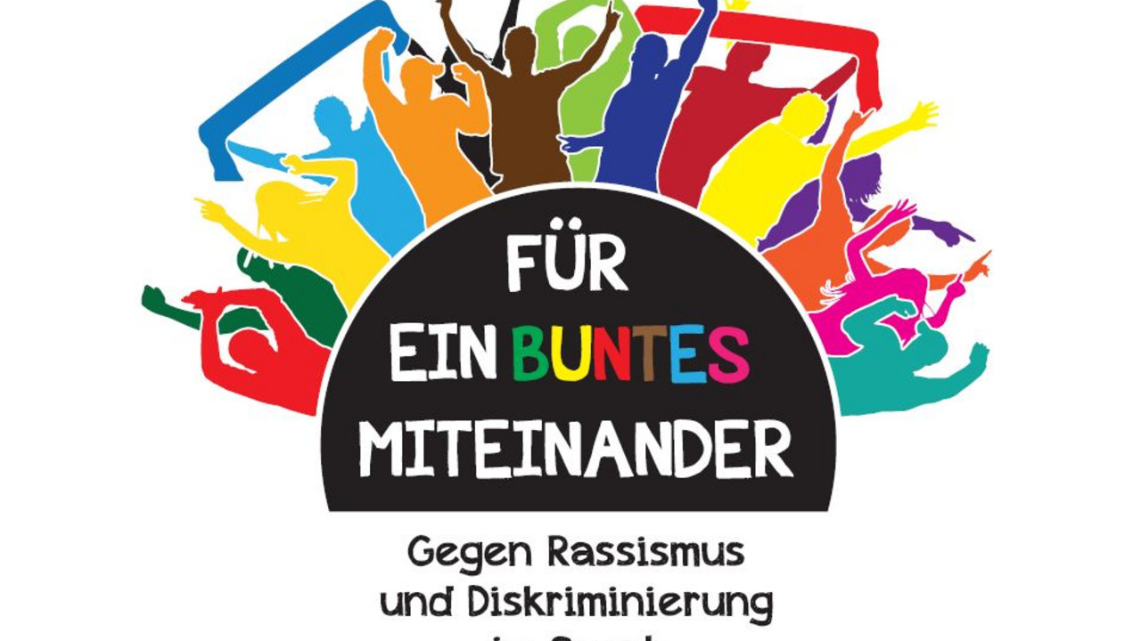 Logo für ein buntes Miteinander